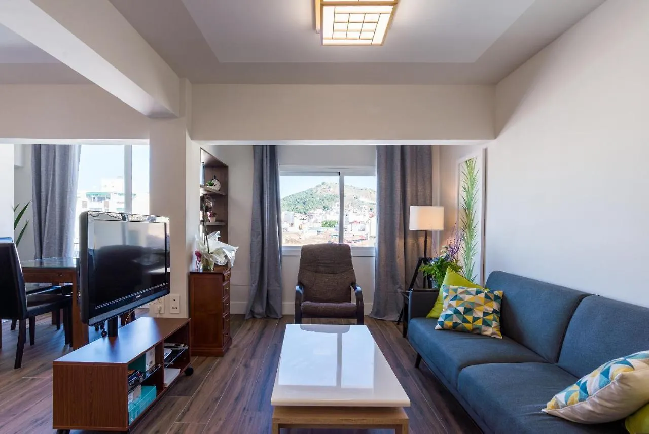 Bhost - Suite La Merced Málaga Spanyolország